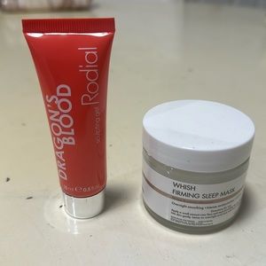 Radial sculpting gel & Whish firming sleep mask